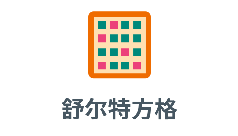 「舒尔特方格」